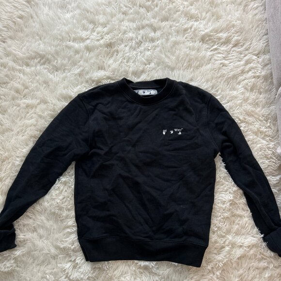 Black Off-White Crewneck - Picture 2 of 4